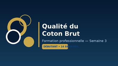 Qualité du coton brut